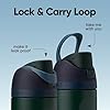 Owala FreeSip Insulated Stainless Steel Water Bottle with Straw, BPA-Free Sports Water Bottle, Great for Travel, 24 Oz, Lost Signal